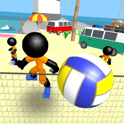 Stickman Beach Volleyball App on Amazon Appstore