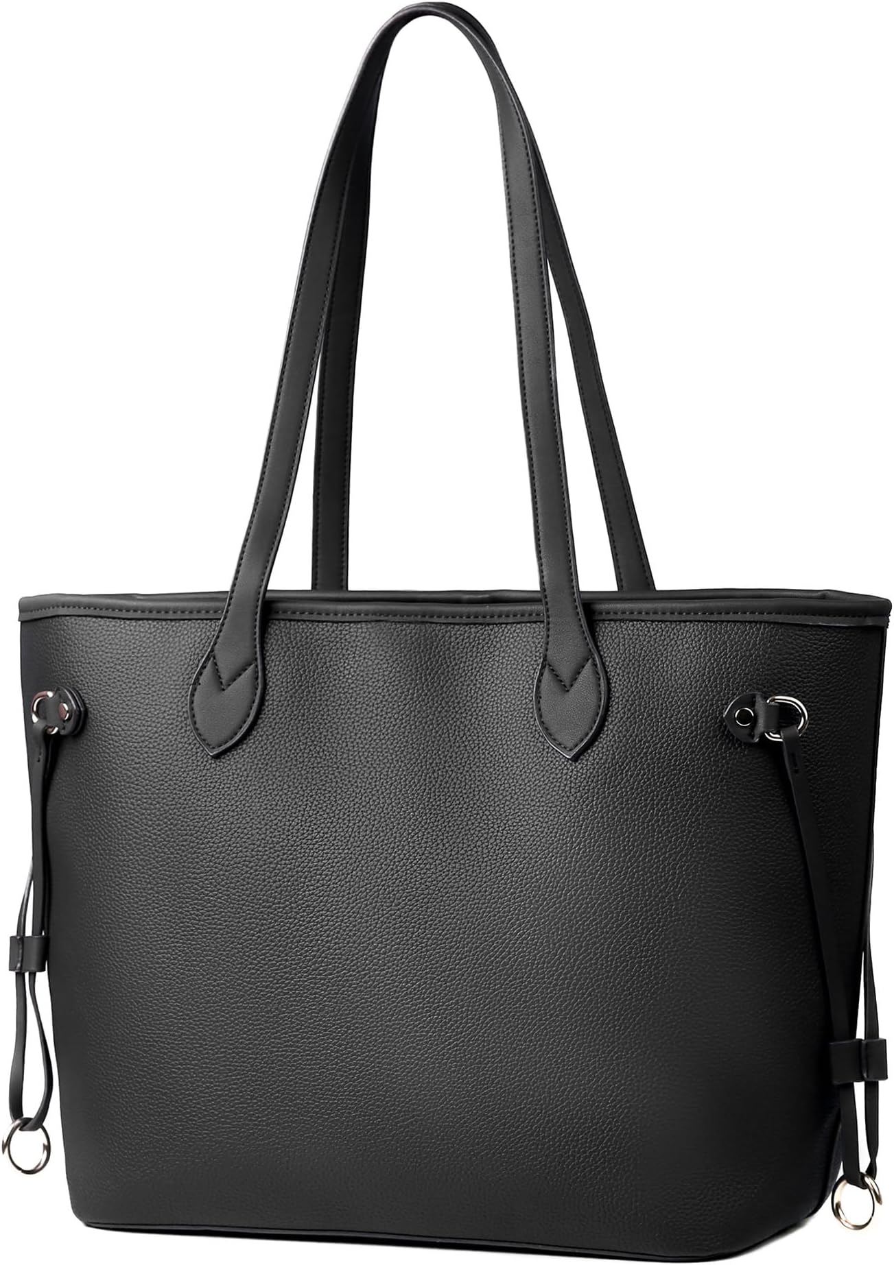 Tote Bag for Women Large Soft Faux Leather Shoulder Bag with Zipper