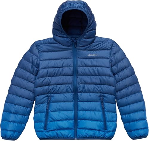 Miniatura 2 de Eddie Bauer CirrusLite - Chaqueta para niños - Abrigo de plumón resistente a la intemperie para niños - Acolchado de burbujas aislado (3-20)