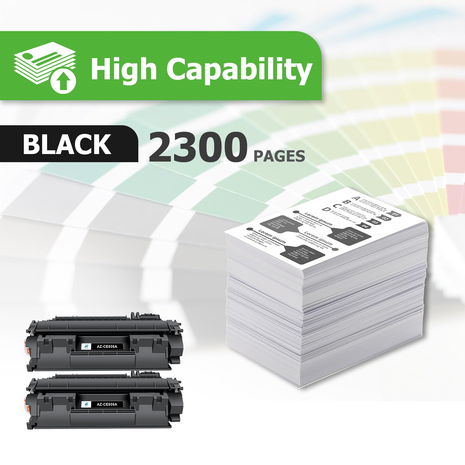 Amazon.com: 05A CE505A Toner Cartridge Black for HP LaserJet