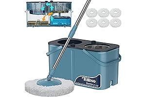 Spin Mop and Bucket System