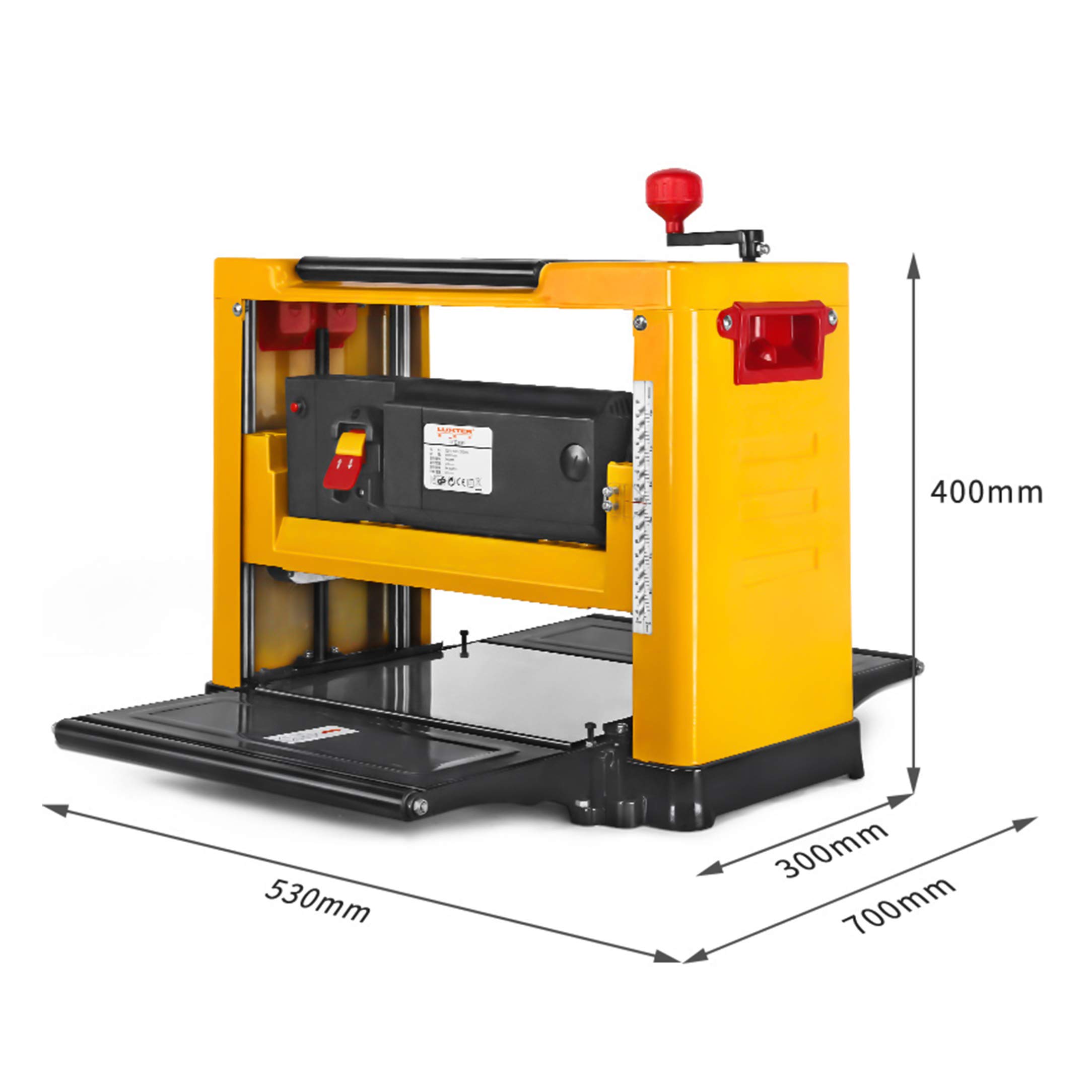 Pialla elettrica per Legno da Tavolo Montatori Professionisti per la Lavorazione del Legno Adatto per la Produzione di mobili per la Lavorazione del Legno, opere d'Arte Fai da Te