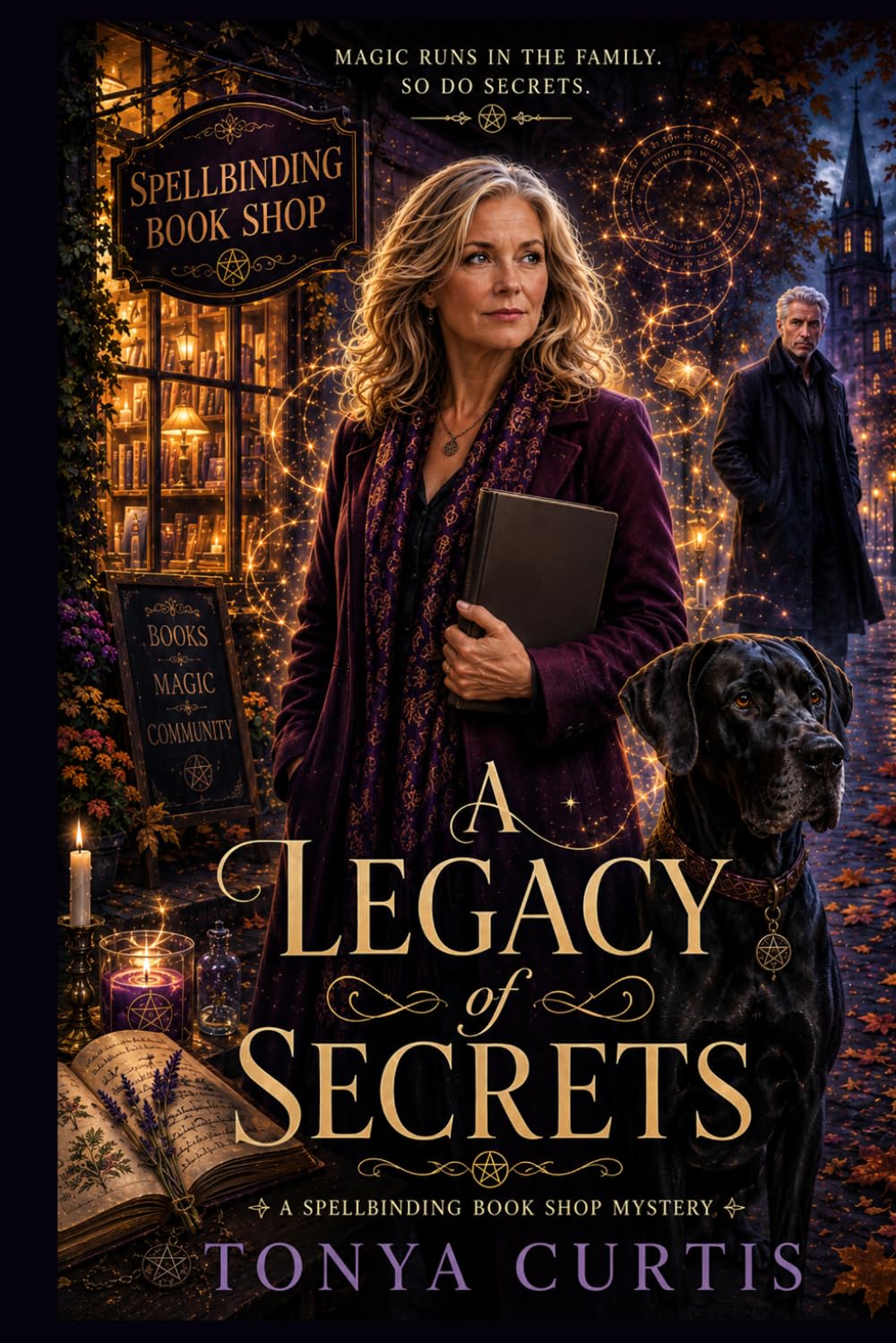 A Legacy of Secrets: A Spellbinding Bookshop Mystery: Midlife Amateur Sleuth Slow Burn Romance Mystery