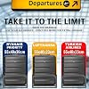 Aerolite Expandable 55x40x20cm to 55x40x23cm Ryanair Priority Wizz Air Priority & More Max Size Lightweight Hard Shell Carry On Hand Cabin Luggage Suitcase 55x40x20 55x40x23, 2-Wheels