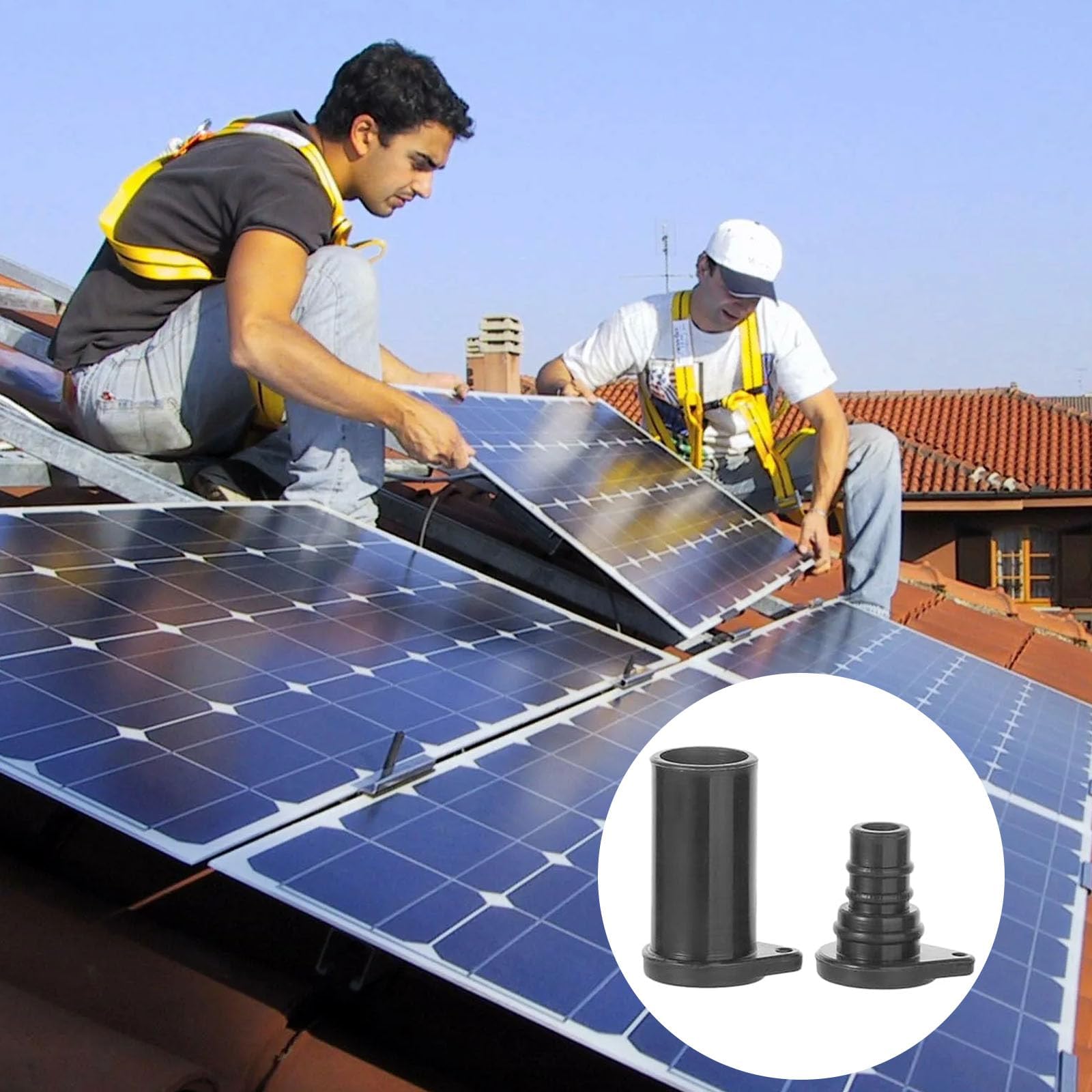 6 par nasadek przyłączeniowych do paneli słonecznych, Solar Panel Connection Caps, nasadka ochronna mc4, wtyczka solarna przeciwpyłowa, MC4 ochronne wtyczki solarne przeciwpyłowe, zaślepka kabla