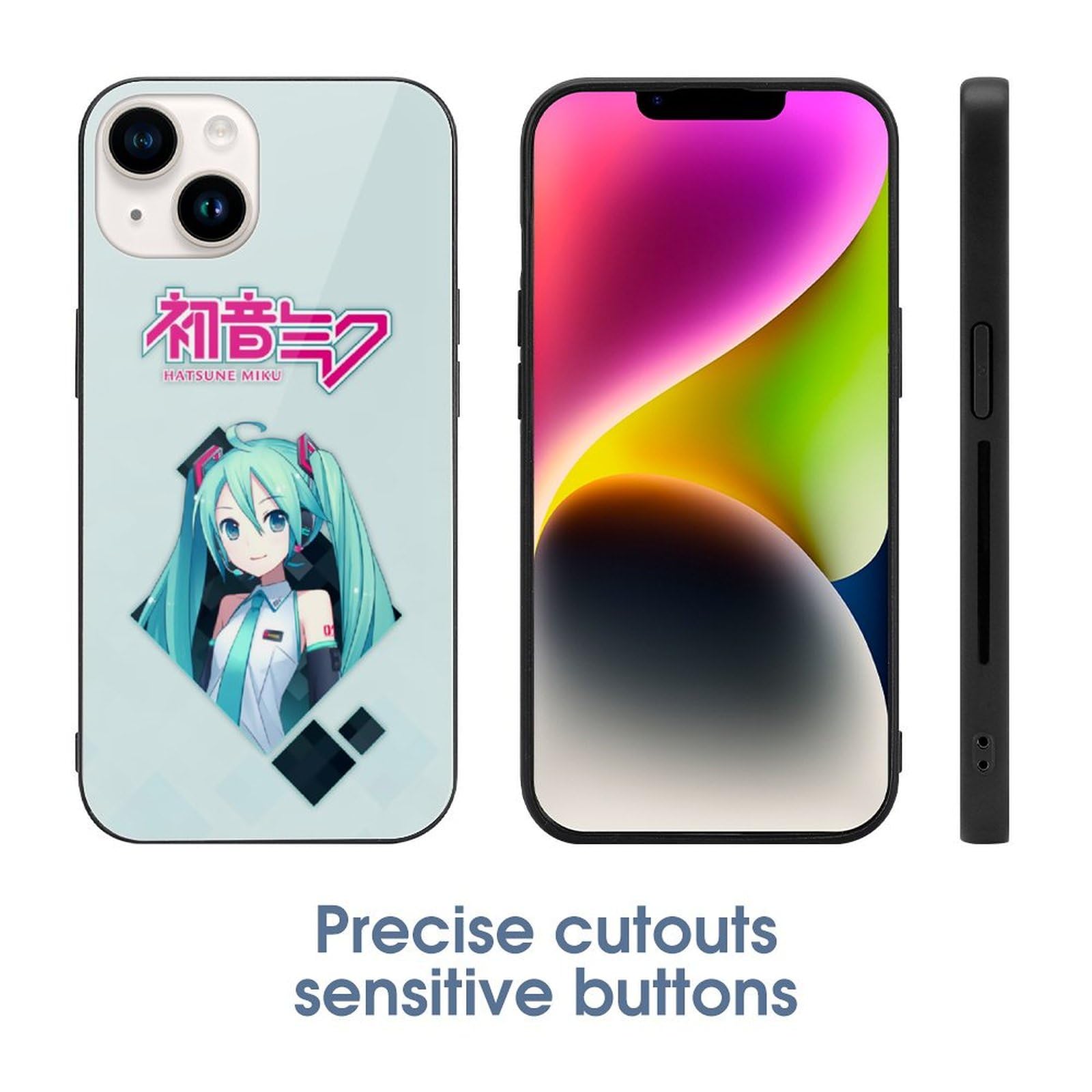 ニコイスト　iPhone X／XS 用ケース Amazon.co.jp: 【iPhoneX/XS 用 ケース】 初音ミク Miku 美少女 萌え