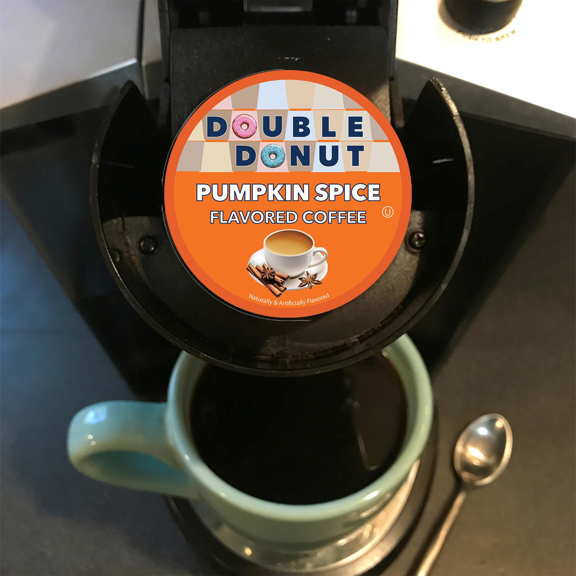 Perfect Samplers Paquete variado de cápsulas de café con especias de calabaza, café de otoño tostado medio para máquinas Keurig K Cups, muestra de fiesta de calabaza, 30 unidades