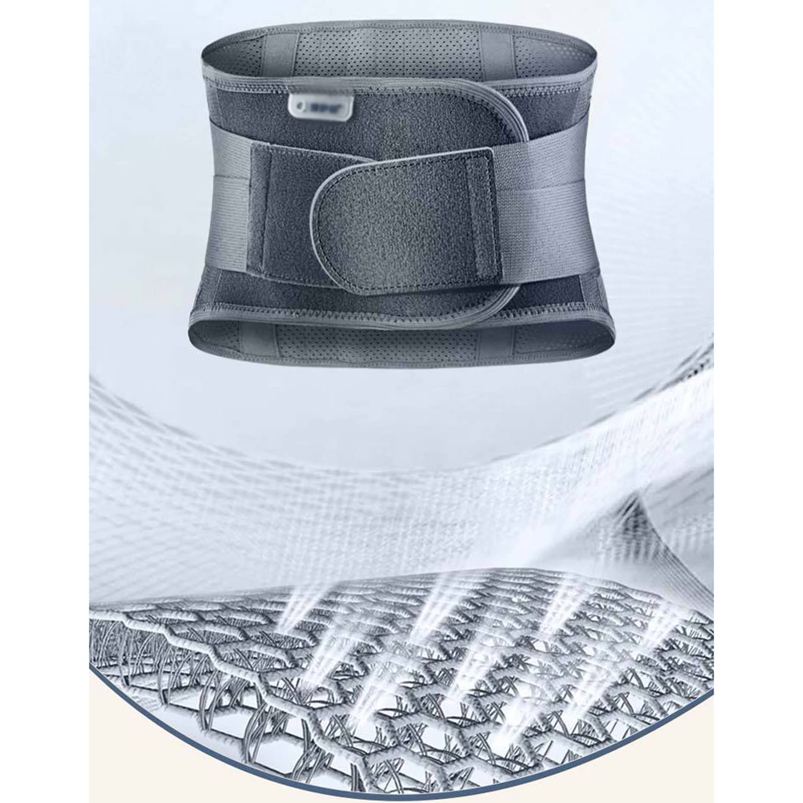 Cintura di Supporto per Tutore Lombare per Alleviare Il Mal di Schiena, La Scoliosi Regolatore di Vita Regolabile per Allenamento per Donna, Uomo Support (Size : XXL/XX-Large)