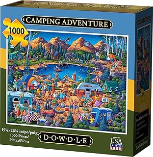 Dowdle Jigsaw Puzzle - Camping Adventure - 1000 Piece
