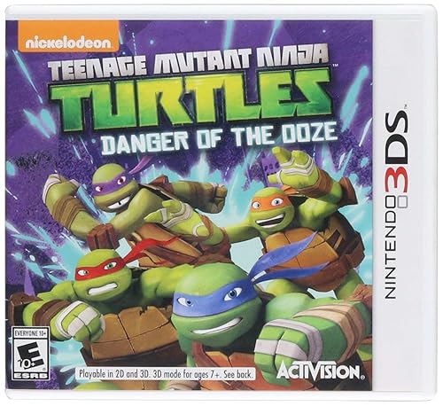 Teenage Mutant Ninja Turtles Danger of the OOZE - Nintendo 3DS (Renewed)