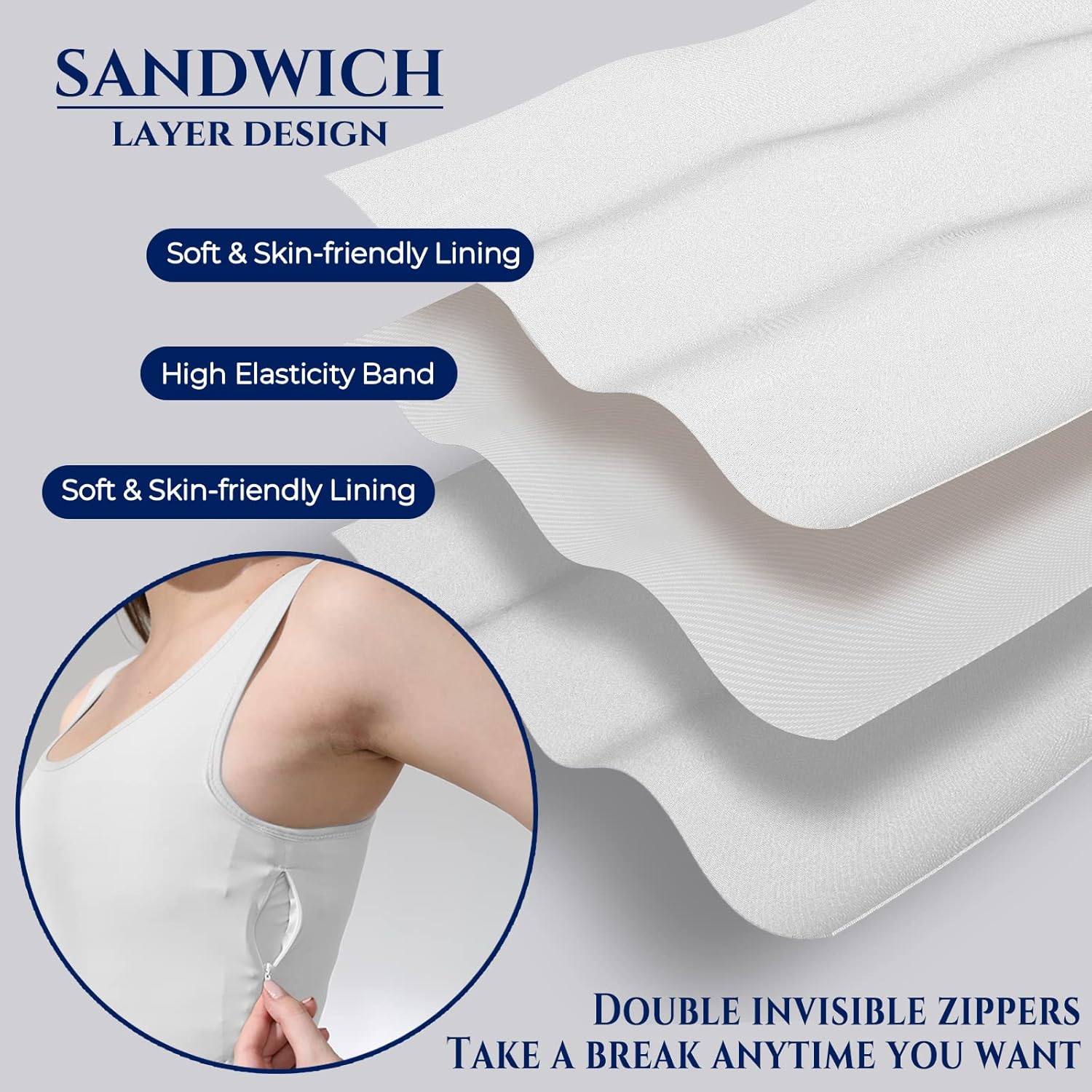 LGBT UNICORNS Chest Binder, FTM Binder Trans, Bindfree Sizing Design - Image 4