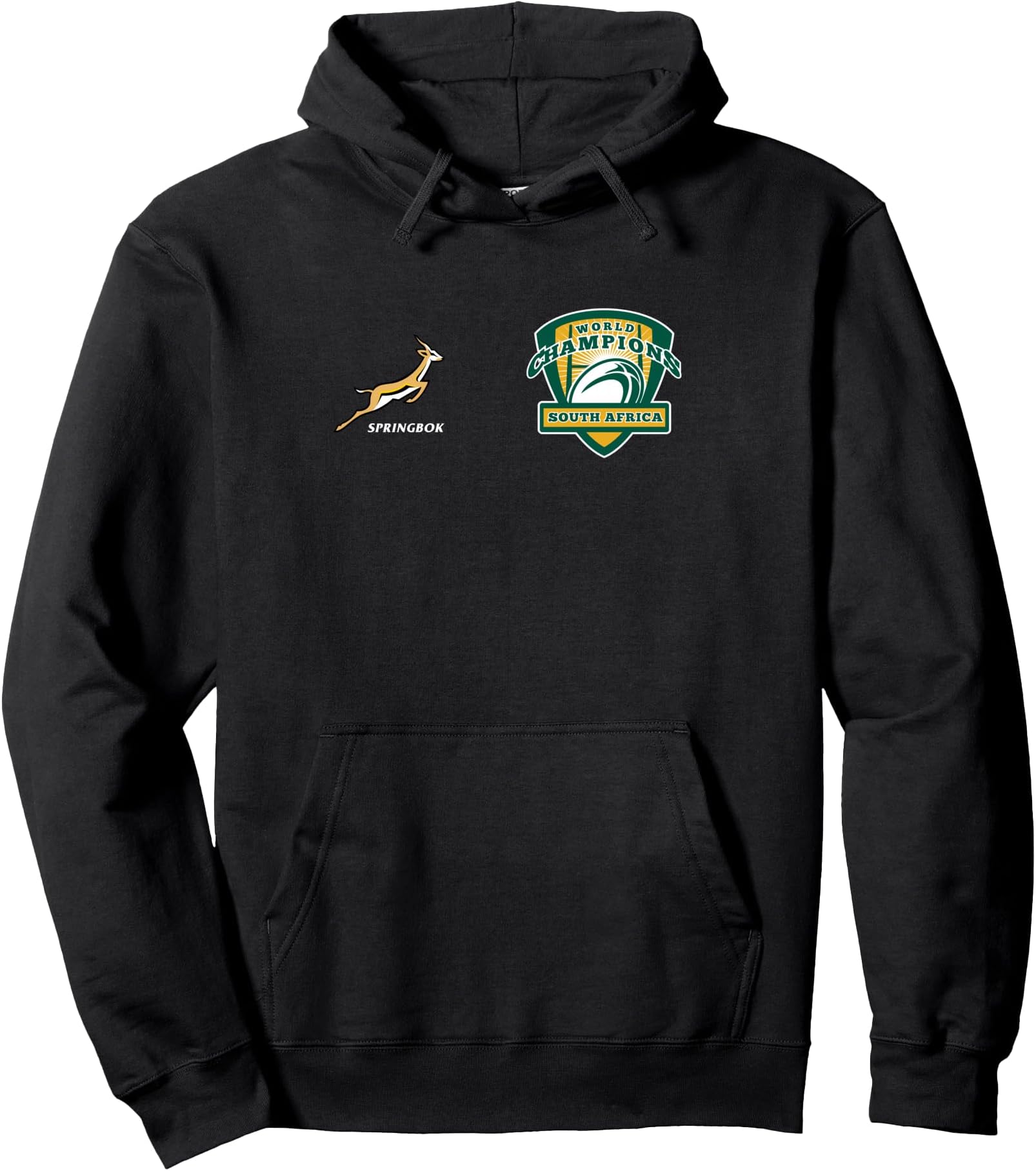 World Champs Springbok Bokke South Africa Rugby Pullover Hoodie