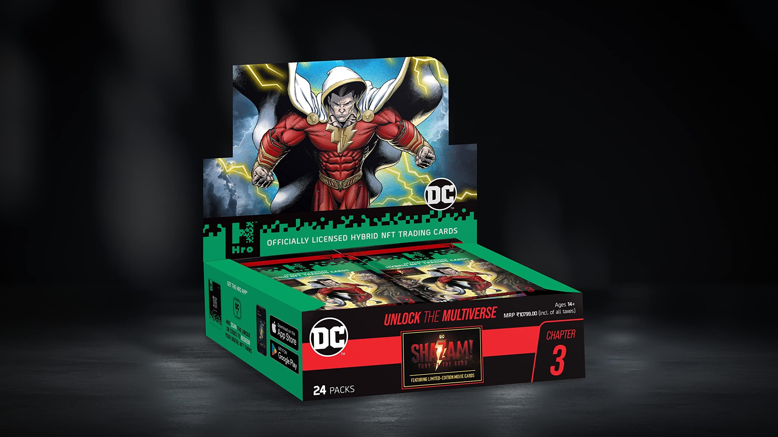 HRO DC | Chapter 3: 24-Pack Mega Booster Box, 168 Cards