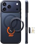 TORRAS Q3 Spin for iPhone 17 Pro Max Case with 360 Magnetic Stand, Camera Control, Fit for MagSafe, 4X Military-Grade Shockproof Case for iPhone 17 Pro Max Phone Case with Kickstand, Deep Blue