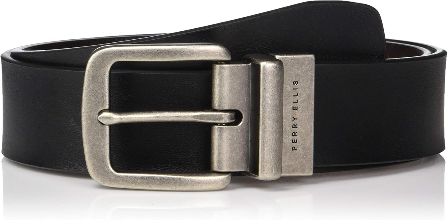 Perry ellis belt reversible Clearance