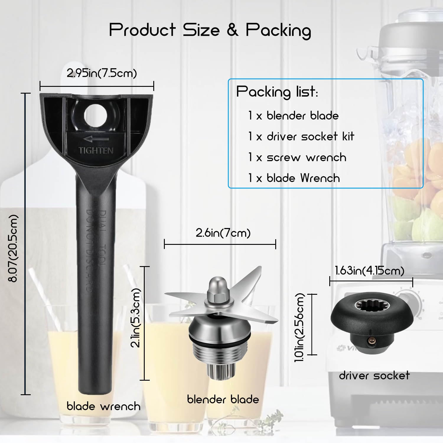 Vitamix ブレードアセンブリ 108300 交換用パーツ Vitamix ブレードアセンブリ 108300 交換用パーツ Vitamix ブレード