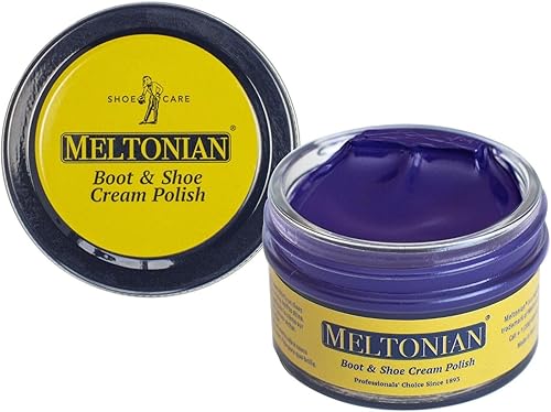 Miniatura 82 de Meltonian - Crema para bolear/acondicionar zapatos, botas, bolsos, muebles de cuero, color plata; frasco de 1.7 oz rojo (Red Mahogany)