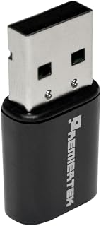 Premiertek 802.11a/b/g/n/ac Dual Band 2.4GHz/5GHz Wireless USB 2.0 LAN Adapter up to 433Mbps (PT-8811AU)