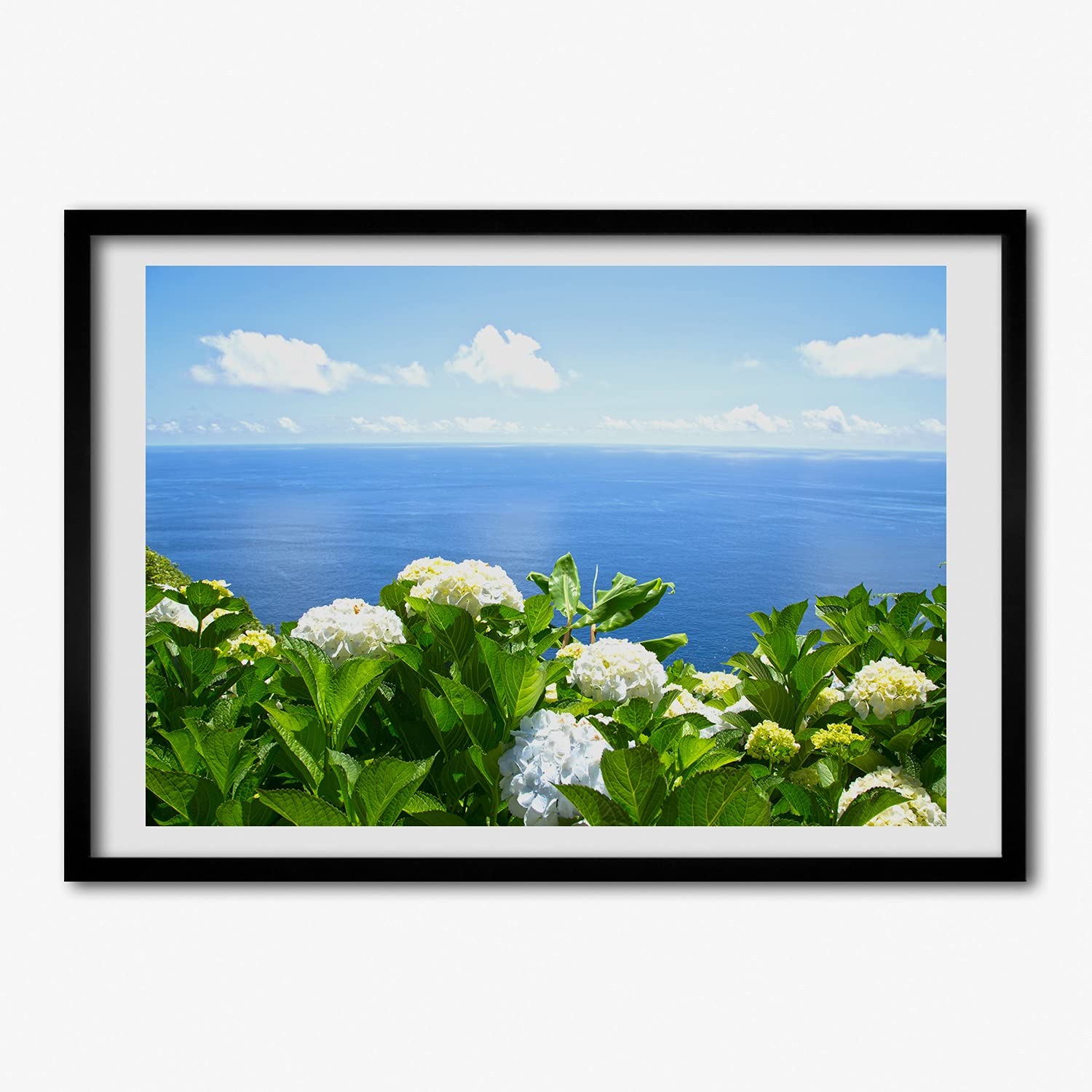 Tableau photo affiche peinture cadre en bois 70x50 cm pour décoration murale maison