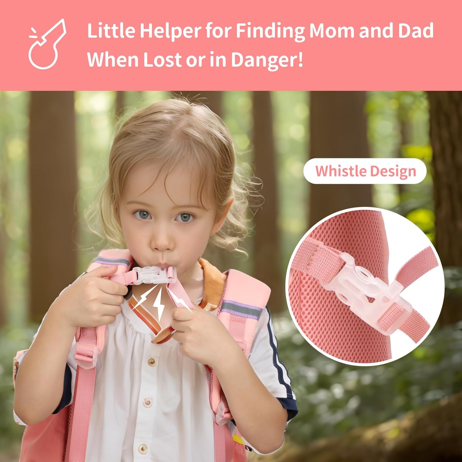 Preschool Backpack for Girls - 15 Inch Kindergarten Backpack for Girls 3 to 8, Lightweight Elementary School Backpack for 1st 2nd Grade, Kids Backpack for School and Travel, Pink - Image 7