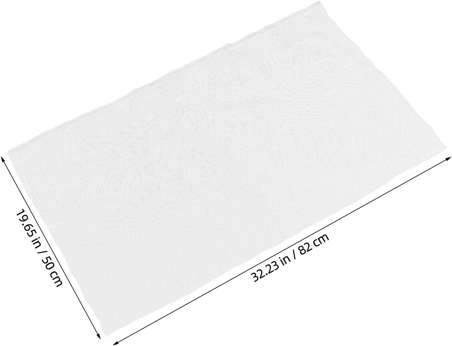 PERSELOSO 4pcs White Wet Felting Handmade DIY Nylon Mesh Cloth 32.3"X19.7" Felt Needle Netting Felting Tool for Home Handwork Crafts Supplies