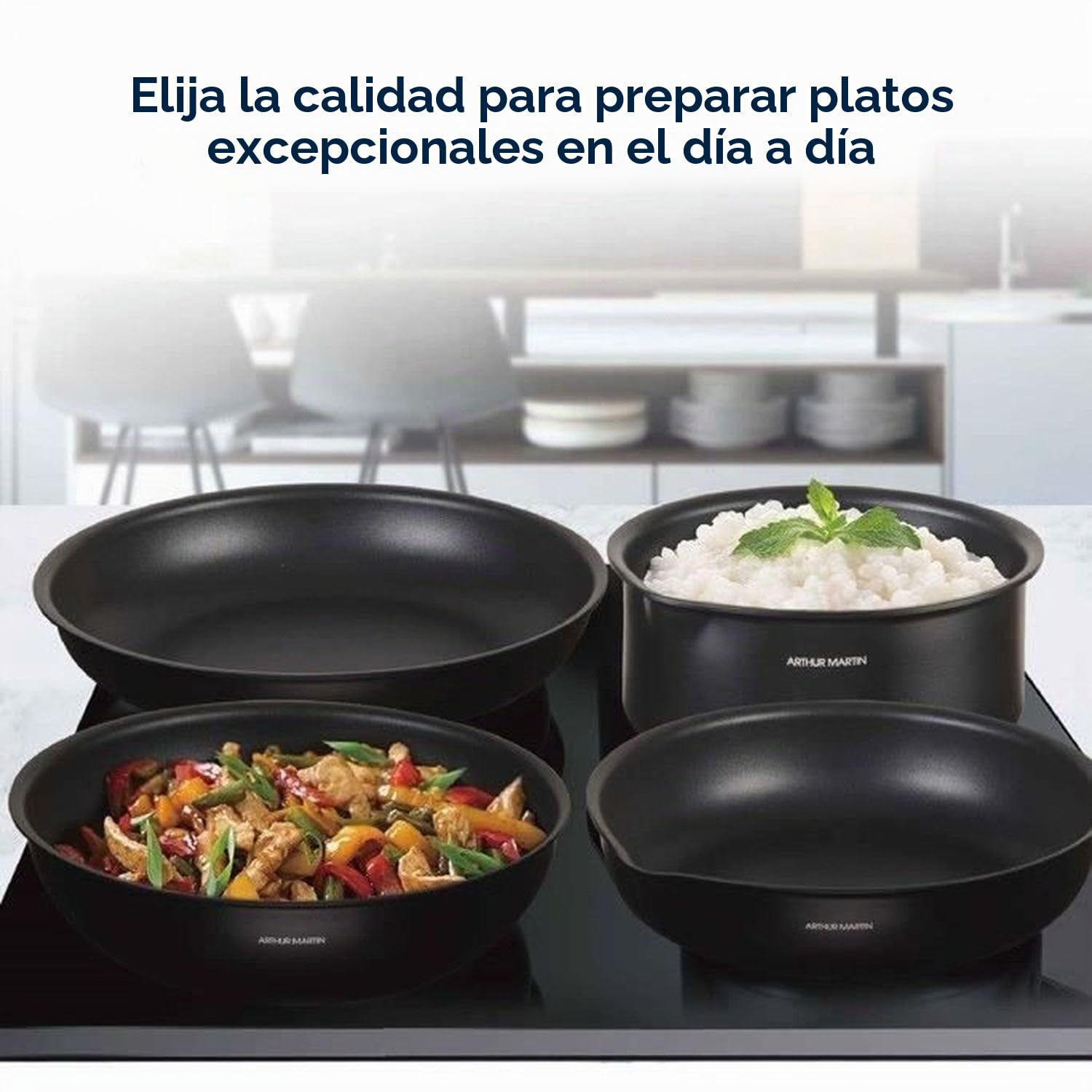 Arthur Martin Batería de Cocina 20 Piezas