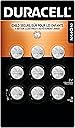 Duracell 2032 Lithium Battery, 9 Count (Pack of 1), Compatible with AirTag, Child Safety Features, Key Fob, CR2032 3V Cell