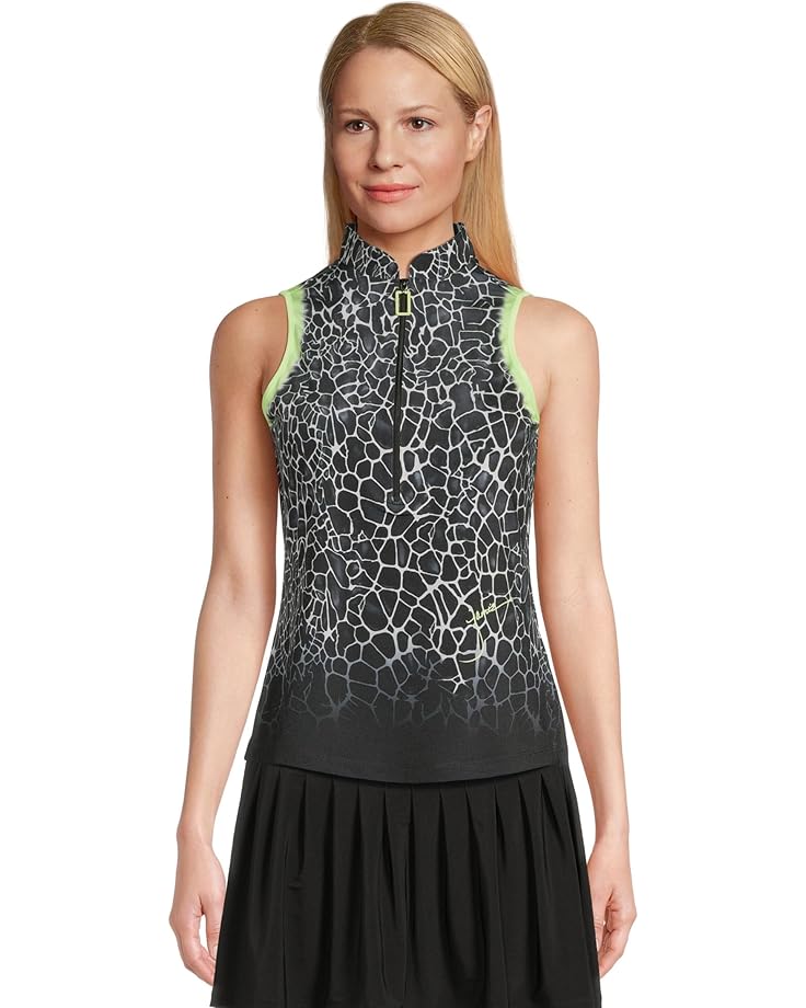 Jamie Sadock Gator Print Sleeveless Polo - Main View