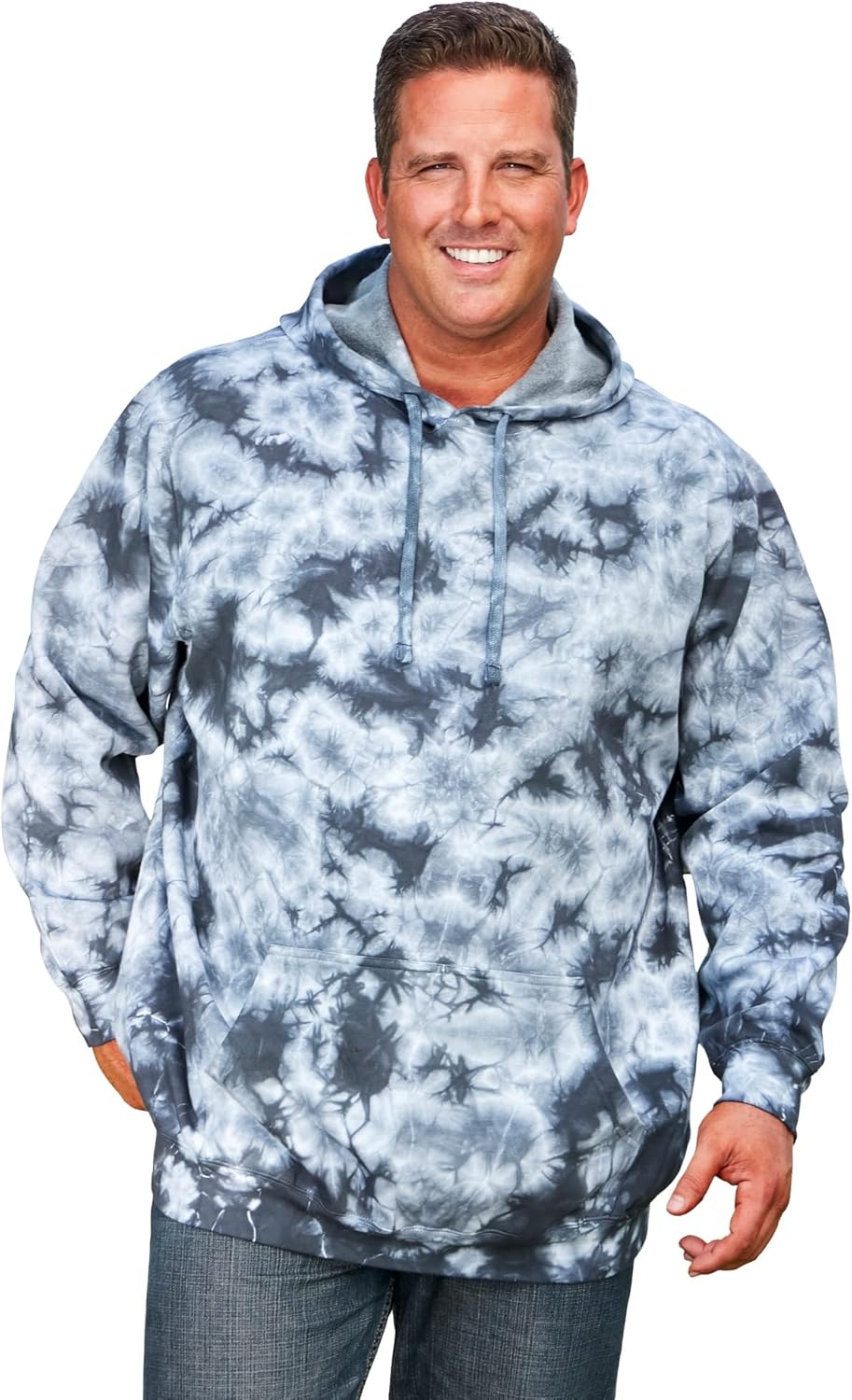 KingSize Men's Big & Tall Fleece Pullover Hoodie