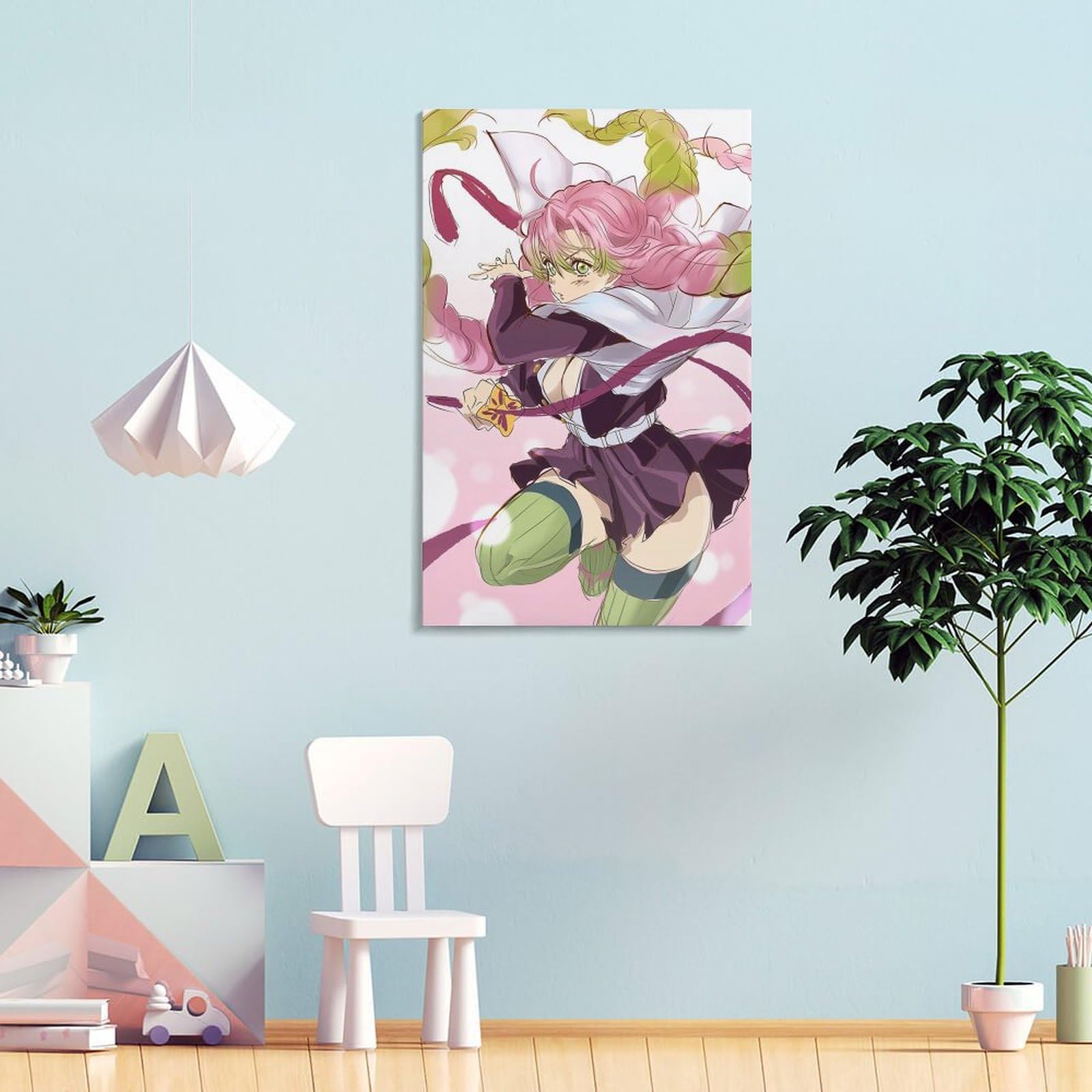 鬼滅の刃 甘露寺蜜璃 アートパネル 額装品 Amazon.co.jp: アートパネル 鬼滅の刃 甘露寺 蜜璃 伊黒 小芭内