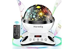 Moredig Kids Night Light Projector: Transform Bedtime into a Cosmic Wonder