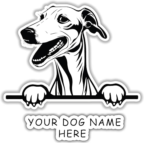 Miniatura 60 de Personaliza la calcomanía de mascota con el nombre de tu perro Calcomanías de mascotas dibujadas personalizadas para tu automóvil, camión, SUV