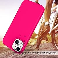 Vista 3 de BENTOBEN Funda para iPhone 13 Mini compatible con Magsafe, ajuste delgado, silicona suave, goma de gel, a prueba de golpes, forro de microfibra