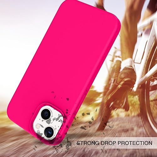 Miniatura 3 de BENTOBEN Funda para iPhone 13 Mini compatible con Magsafe, ajuste delgado, silicona suave de goma de gel, a prueba de golpes, forro de microfibra