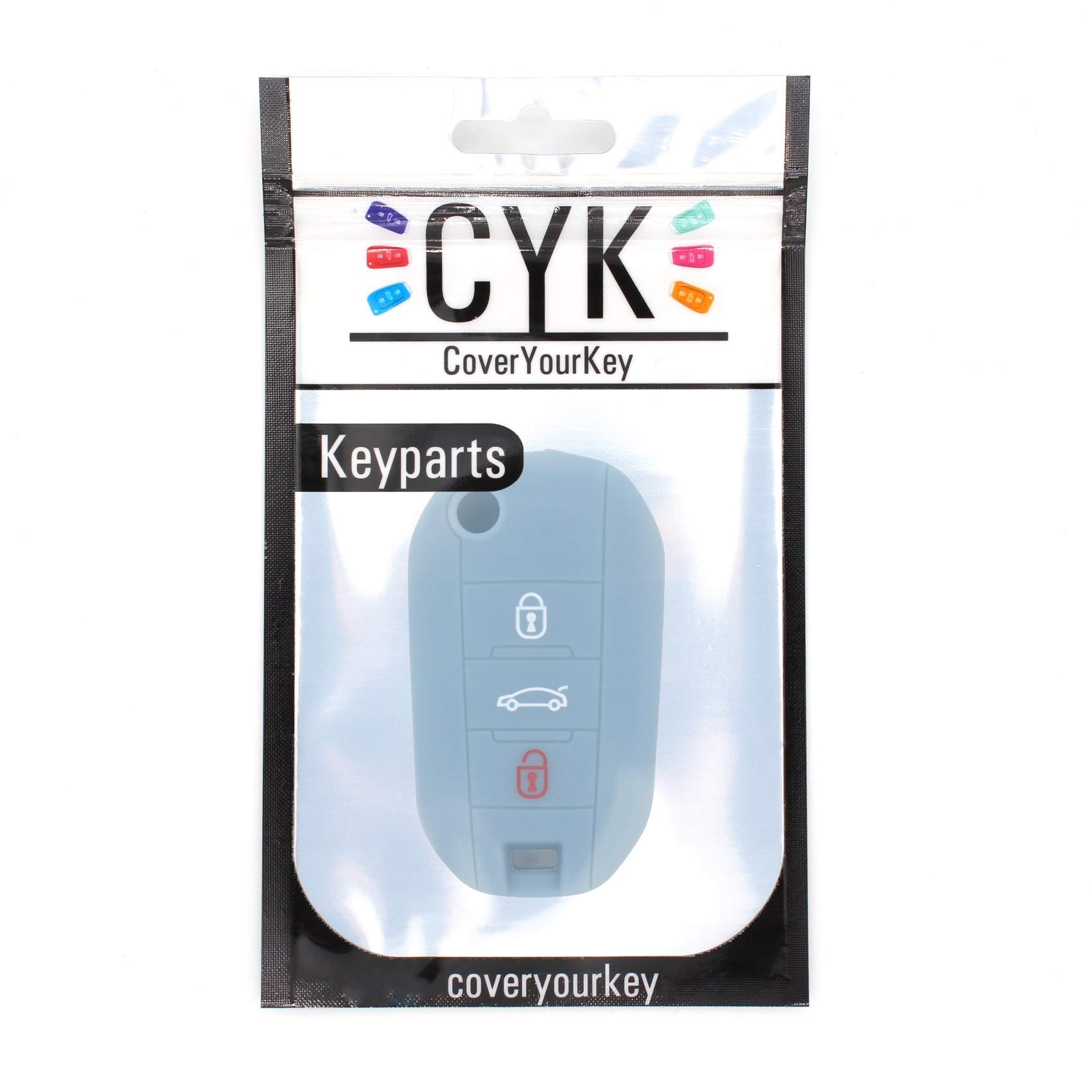 XUY Couvercle De Clé De Voiture Intelligent à Haute Teneur En Or Avec 4