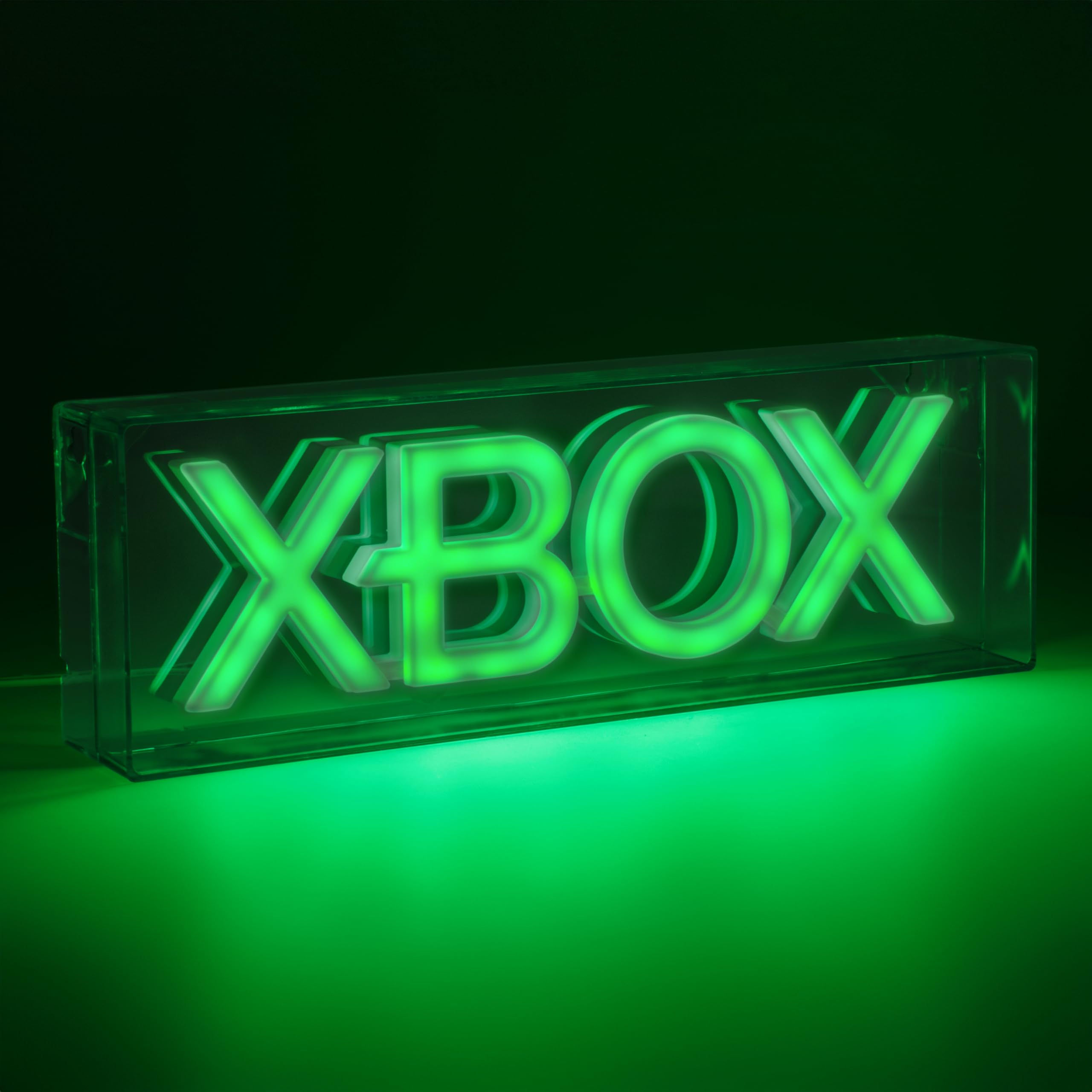 Paladone Xbox LED Neon Light, Free Standing or Wall Mountable