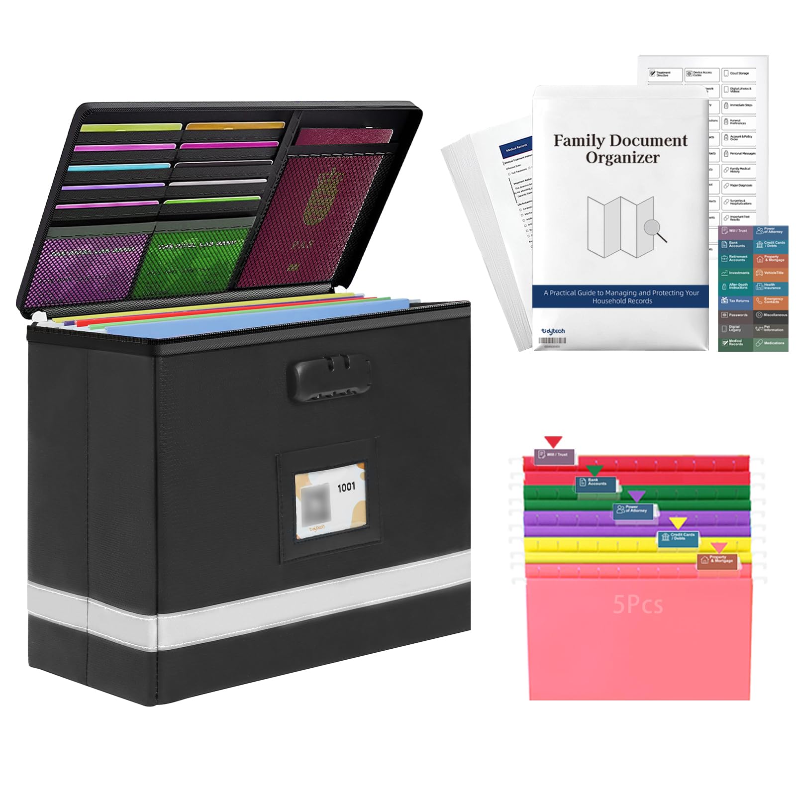 Amazon.com : Deluxe Pro Small Next of Kin Box Organizer with 55