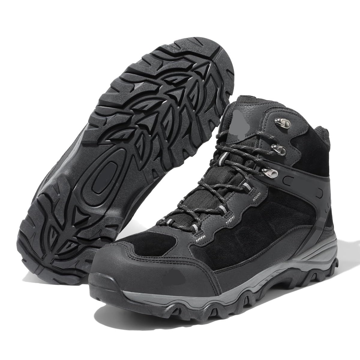 Buty Turystyczne Walking Męskie buty trekkingowe Outdoor Mid Trekking Lekkie górskie Trekking Wodoodporne(9.5)