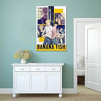 Amazon.com: Banana Fish Anime Poster Canvas Wall Art Picture Print