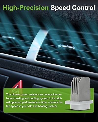 Miniatura 765 de SCITOO Resistencia de motor de ventilador HVAC para 2008-2013 para Chrysler 300/2008-2016 para Town & Country/2008-2010 para Dodge Charger/2008-2018