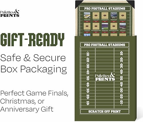 Vista 11 de Palettes and Prints Póster para raspar de estadios de fútbol – mapa para raspar – Sigue tu viaje – Pósters – El mejor regalo para fans y papás – All