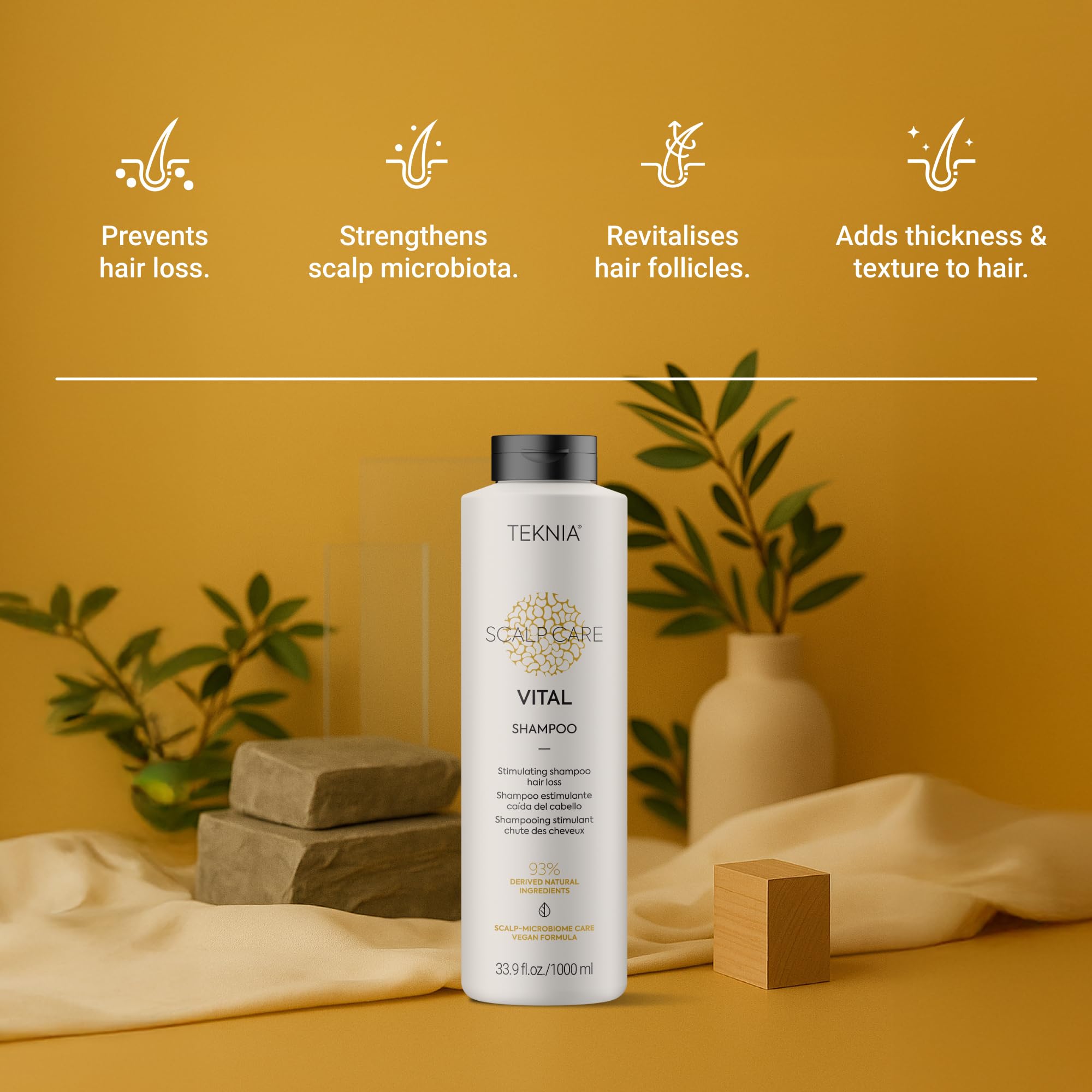Lakme Teknia Scalp Care Vital Szampon 1000 ml
