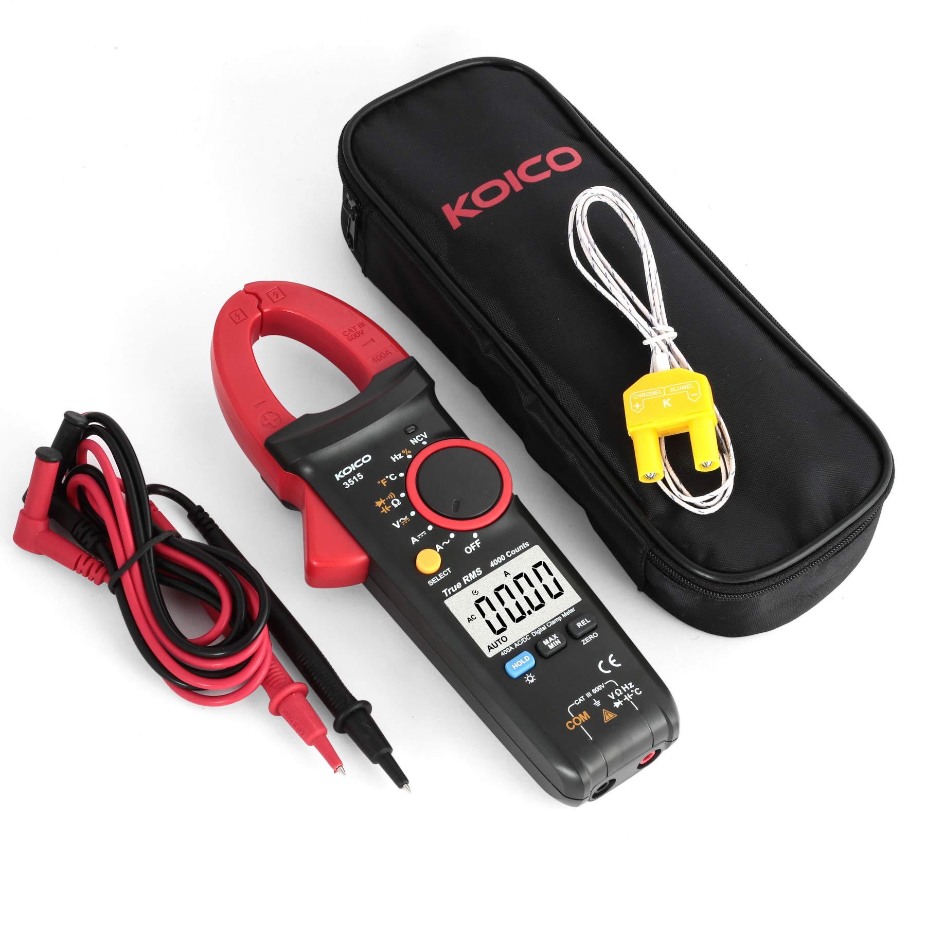KOICO, Japan 3515 400A TRMS AC/DC Clamp Meter 2