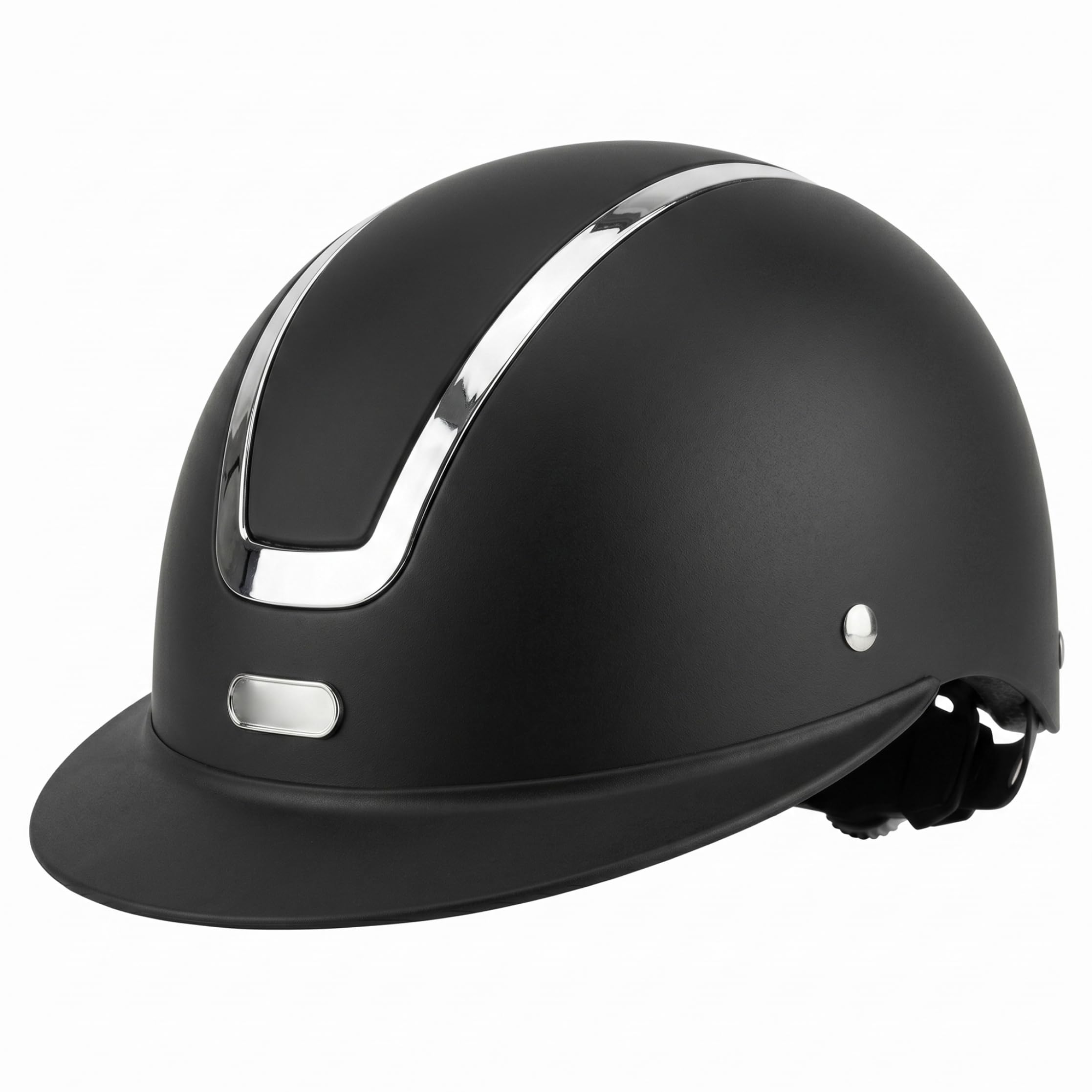 Casco da Equitazione per Bambini, Casco da Equitazione Resistente agli Urti con Visiera per Circonferenza della Testa di 48-52 cm per Bambini