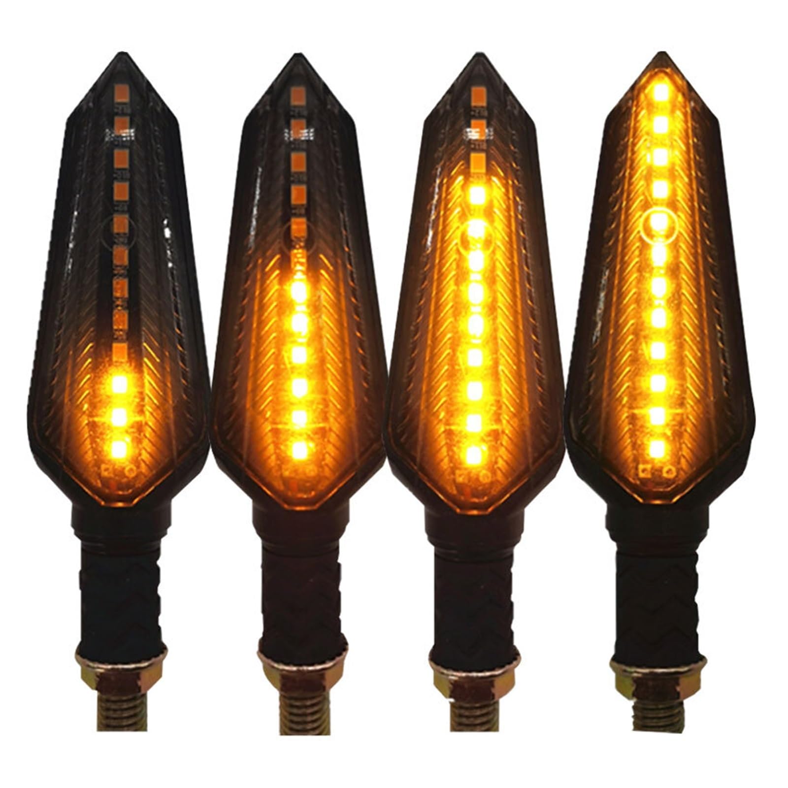 Intermitentes para Motocicleta E24, Luz Intermitente De 12 LED, Ámbar, V, Homologado por M10, Marca E Motocicleta Intermitentes señalizacion