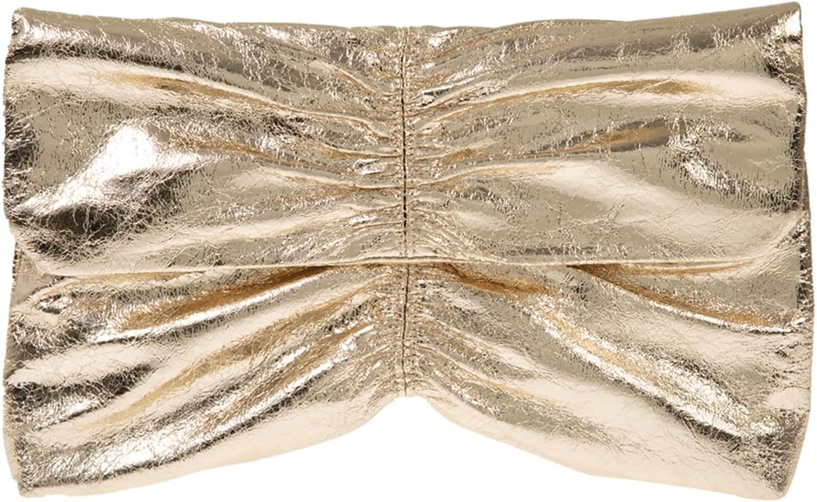 JNB Faux Leather Envelope Clutch Purse