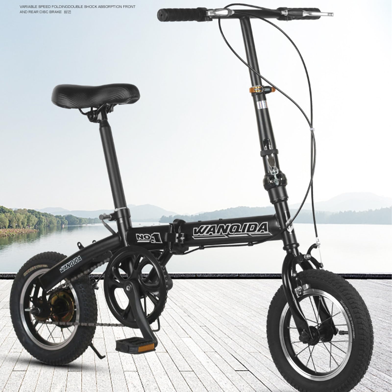Amazon | 折りたたみ自転車 12インチ 超小型 軽量 コンパクト ミニベロ