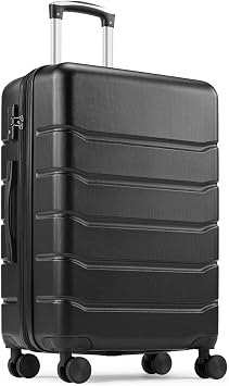 Horshod Carry-On Luggage, 20 inch Hard Shell Rolling Suitcase for Travel Expandable Lightweight with Spinner Wheels TSA Lock