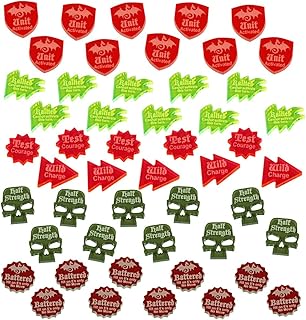 LITKO Game Upgrade Set Compatible with Dragon Rampant, Multi-Color (50)