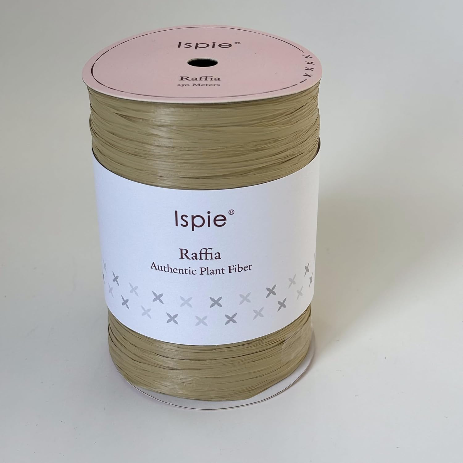 (Sage) 4000D 250 Meters ISPIE Rayon Raffia in Roll for Hand Knitting&Crocheting -100% Viscose, Eco-Friendly, Anti-Static, Biodegradable, Breathable, Absorbent, Durable, Soft.